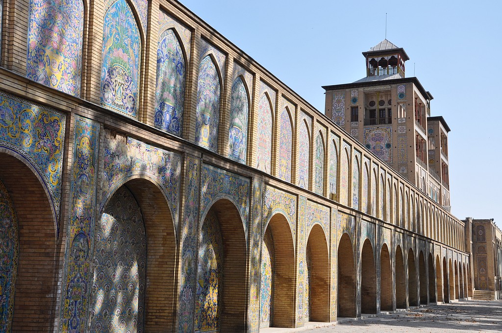...in palača Golestan, kjer dobite vpogled v zgodovino Perzije